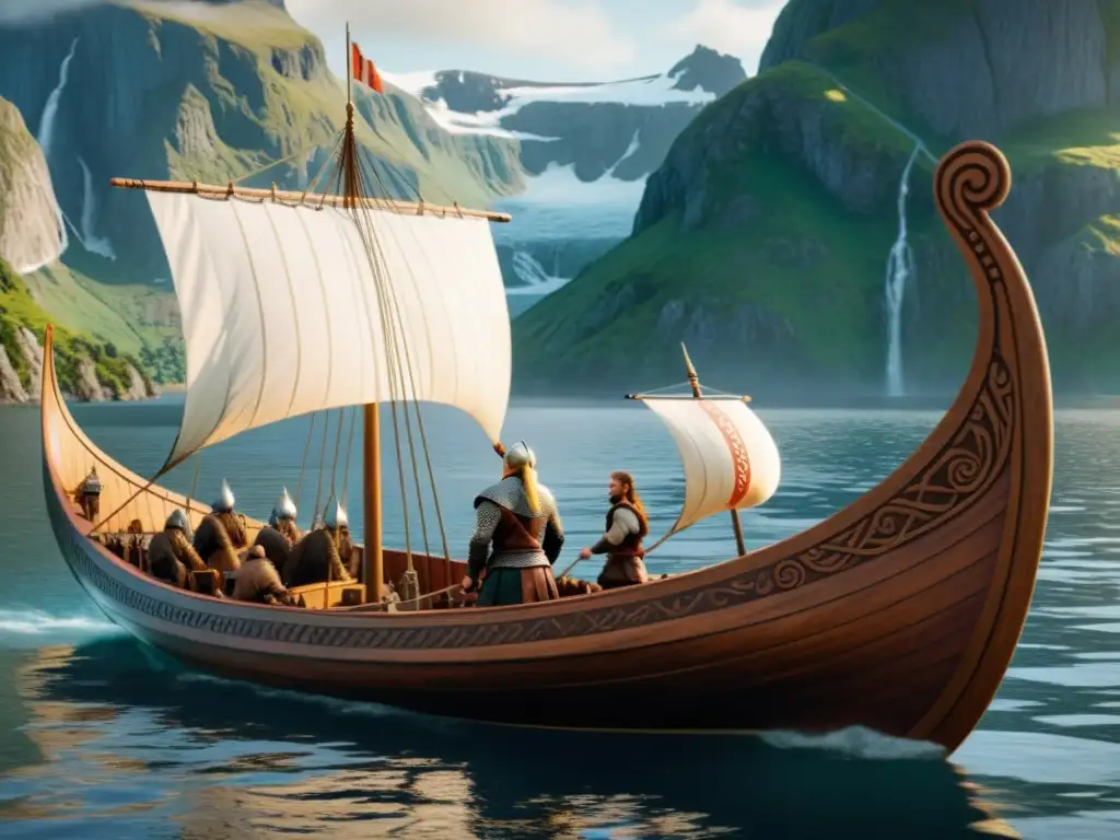 Comparativa vikingos cine literatura: Detalle minucioso de una auténtica nave vikinga frente a su representación cinematográfica