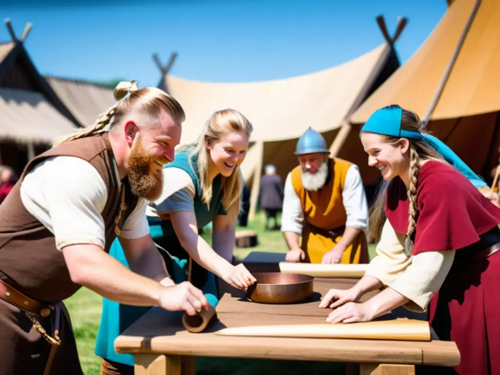 Experimenta la comunidad y el aprendizaje en taller de reconstrucciones de arquitectura vikinga educativas