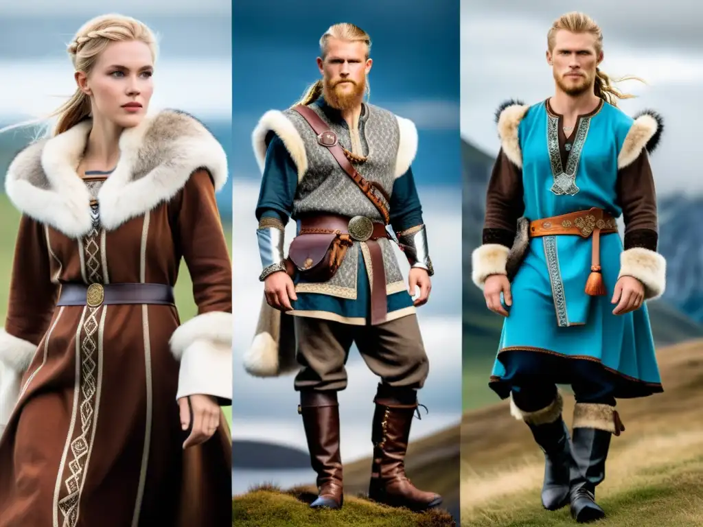 Comparación detallada entre la vestimenta vikinga tradicional y la moda nórdica actual