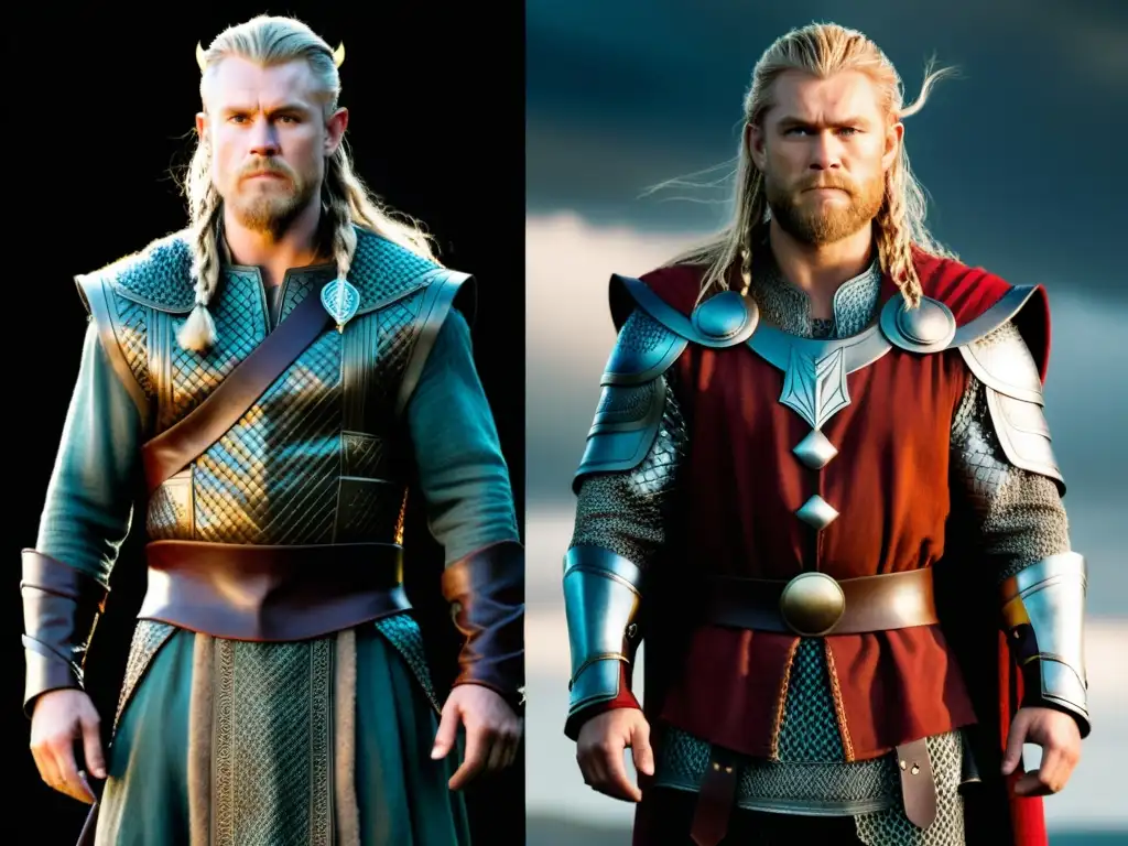 Detalles de vestimenta vikinga en películas vs reproducciones fidedignas