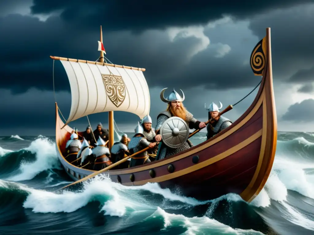 Impresionante navegación vikinga: sagas náuticas en alta resolución