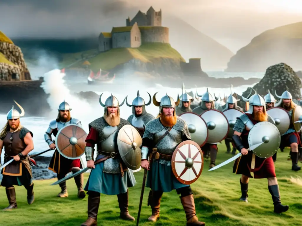 Épica recreación histórica de una incursión vikinga en el Monasterio de Iona