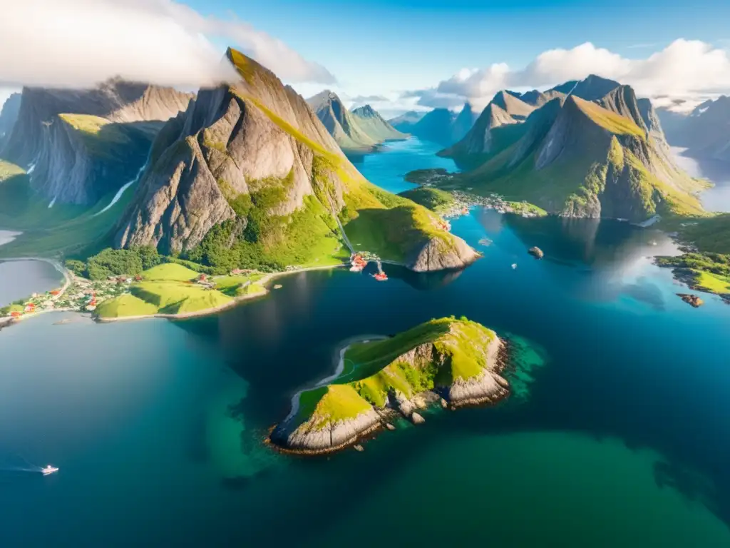 Explora los puertos vikingos de Escandinavia en un viaje por la asombrosa costa de Lofoten, Noruega