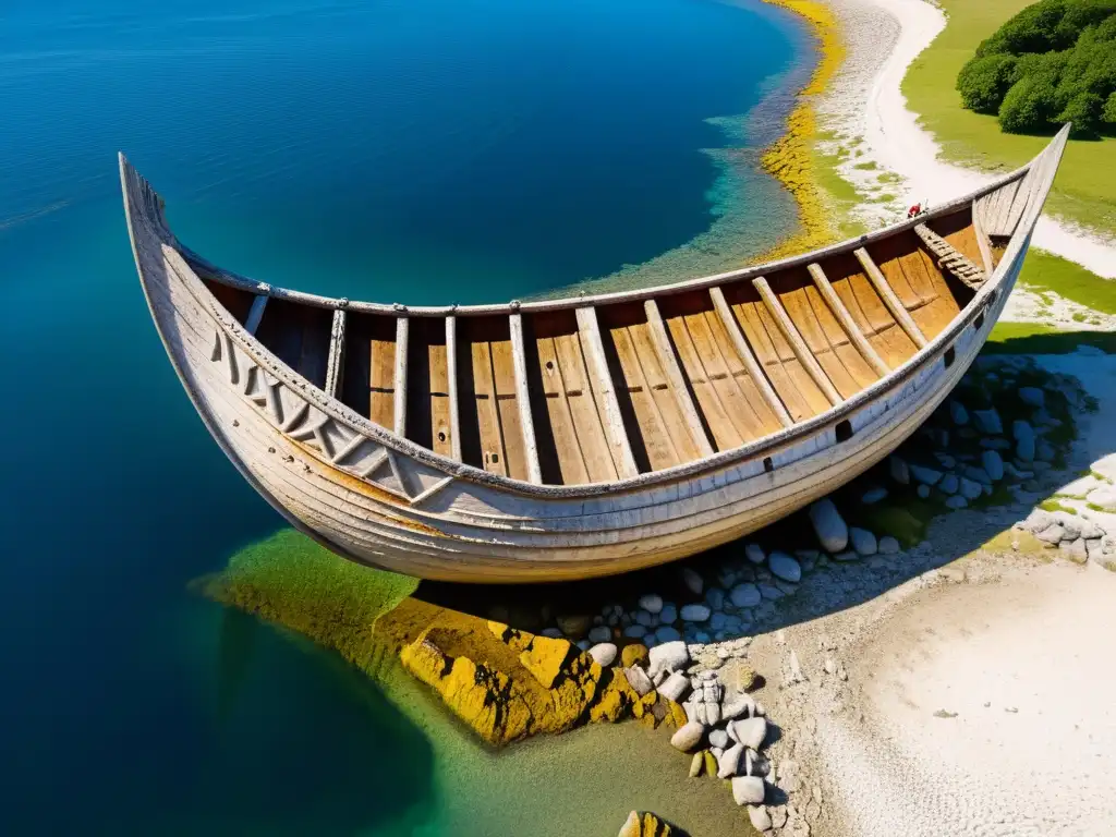 Descubre los restos de barcos vikingos en la costa de Gotland, Suecia