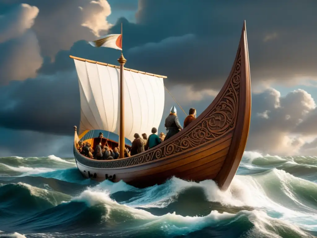 Un viaje educativo al futuro a bordo de un drakkar vikingo, conectando con la historia vikinga